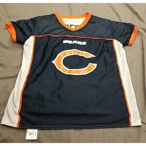 Chicago Bears Jersey Youth Large Reversible Blue NFL Flag Football Joseph